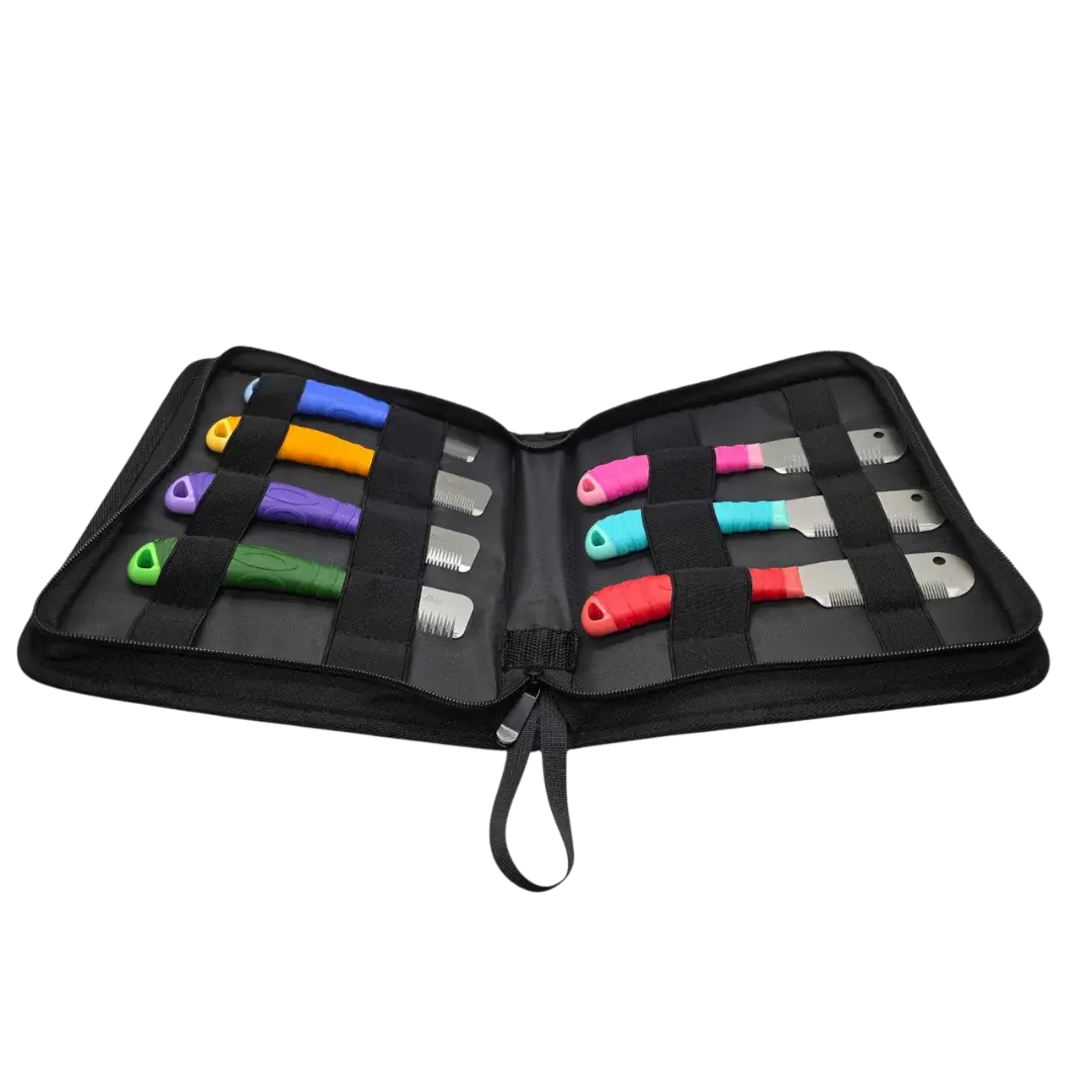 zolitta-carding-and-stripping-knives-set-in-case-for-dog-grooming