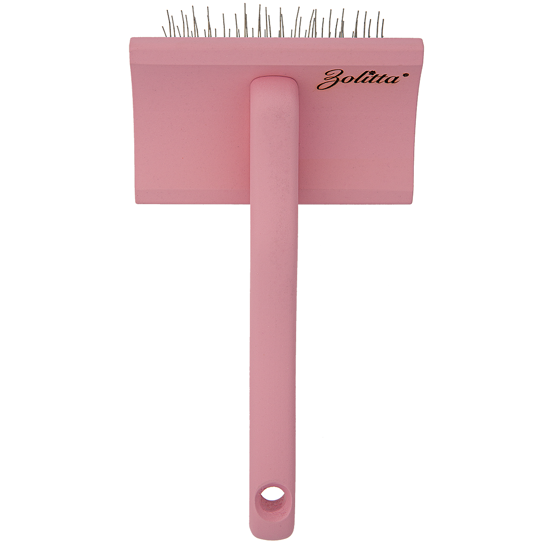 Medium Pink Dematting Brush by Zolitta