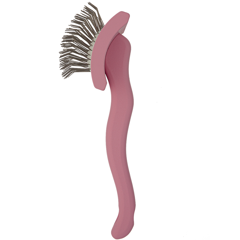 Medium Pink Dematting Brush by Zolitta