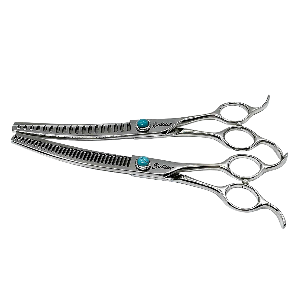Piranha 7.0" 33T Reverse Curved Blender and 18T Chunker Set by Zolitta