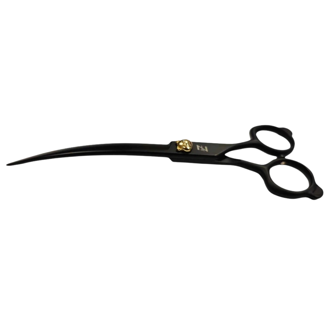 zolitta-teddy-bear-6-5-curved-scissor-black-for-dog-grooming
