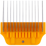 #A 3/4" Orange Wide Attachment Comb 19 mm by Zolitta