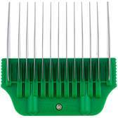 #C 7/8" Green Wide Attachment Comb 22 mm by Zolitta