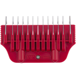 #5 1/8" Maroon Wide Attachment Comb 3mm by Zolitta