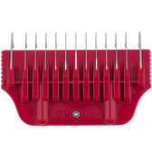 #5 1/8" Maroon Wide Attachment Comb 3mm by Zolitta