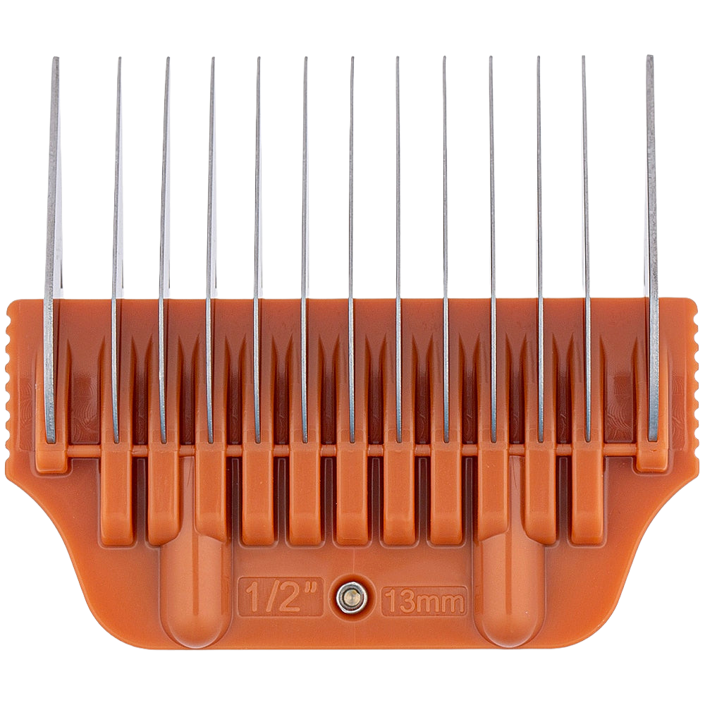 6 Colored Wide Combs with 30W blade by Zolitta