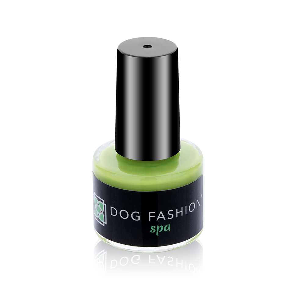 dog fashion spa lush paw green nail polish