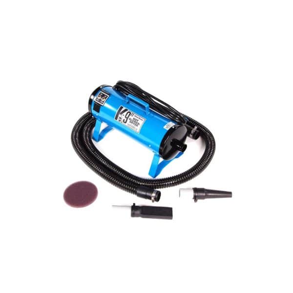 electric cleaner K-9 II dog dryer two speed metallic blue