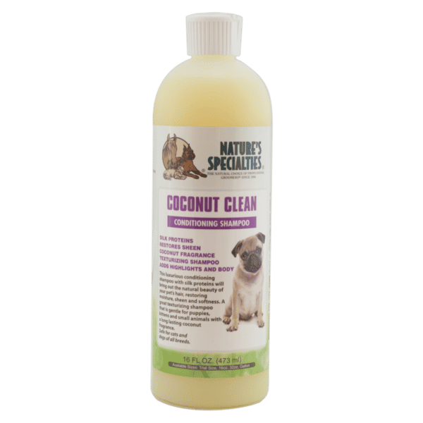 natures specialties coconut clean 16oz shampoo