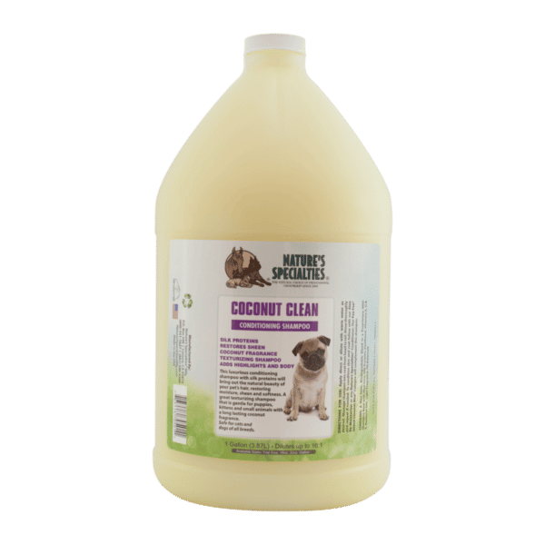 natures specialties coconut clean gallon shampoo