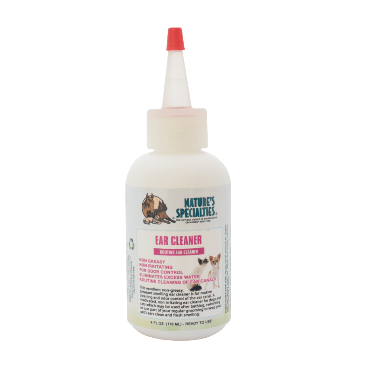 natures specialties ear cleaner 4 oz shampoo