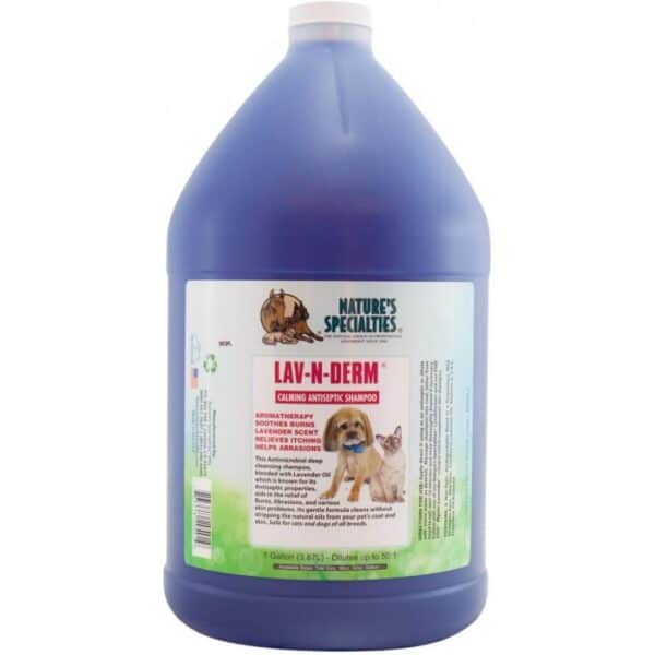 natures specialties lavenderm gallon pet shampoo