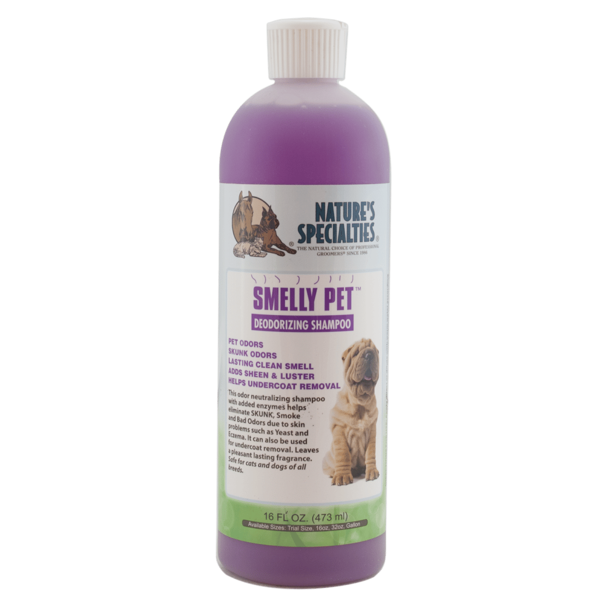 natures specialties smelly pet gallon shampoo
