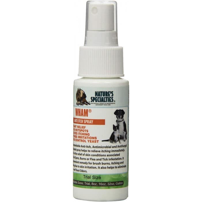 natures specialties wham anti itch spray trial size