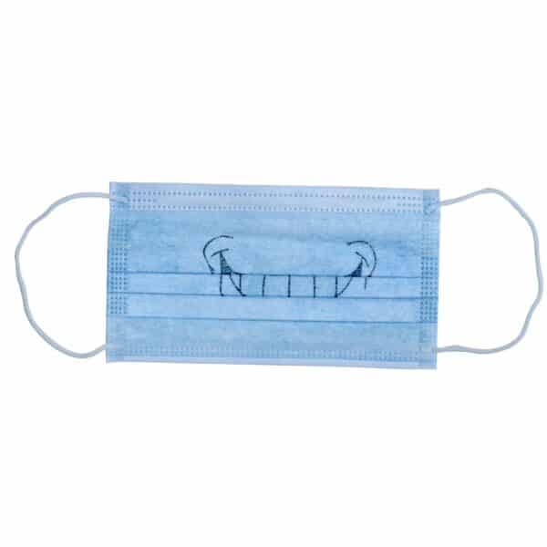 Pack of 5 Paper Dust Masks with a Smile by Proguard