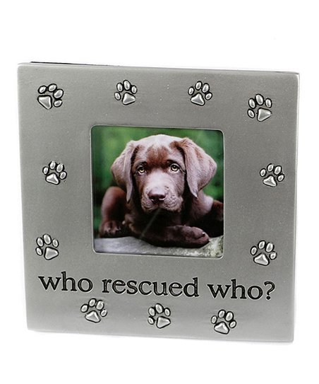 Who Rescued Who? Picture Frame