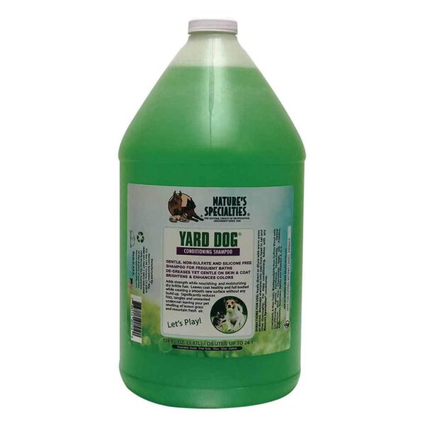 natures specialties yard dog shampoo gallon