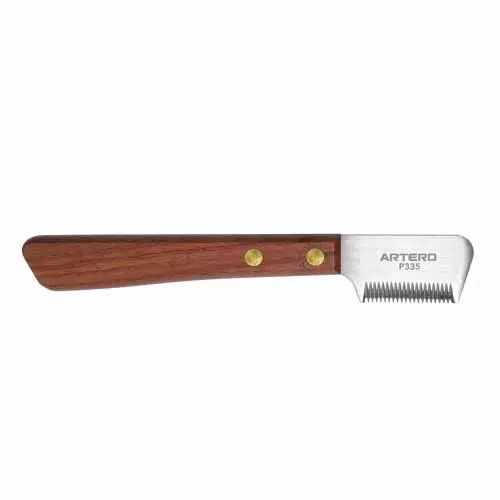 Thin Coat or Beginner Groomer Stripping Knife by Artero