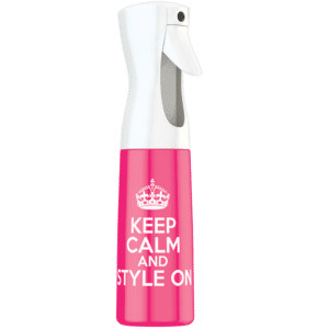 Continuous Spray Bottle Keep Calm Pink