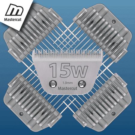 15W Wide Blade with Wide Comb Attachment Set by Mastercut