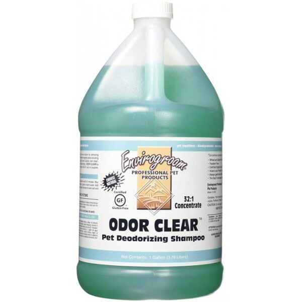 Envirogroom odor clear shampoo 1 gallon