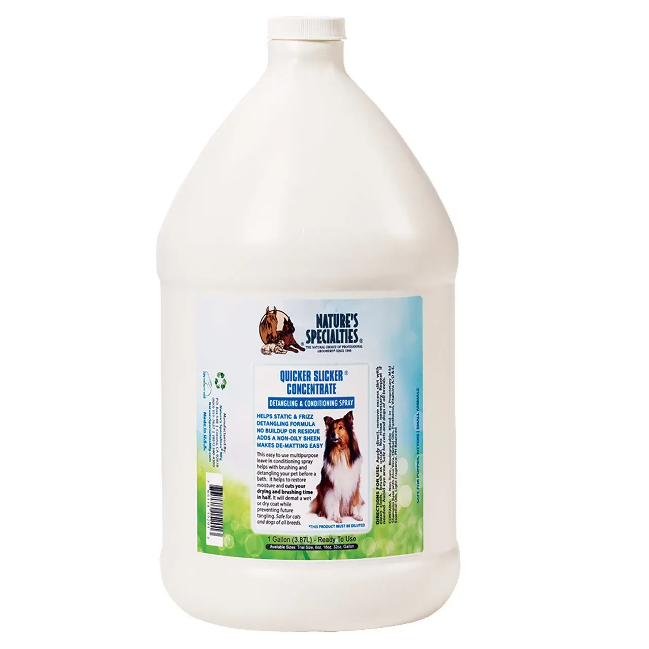 Quicker Slicker Concentrated Conditioner Gallon by Nature's Specialties
