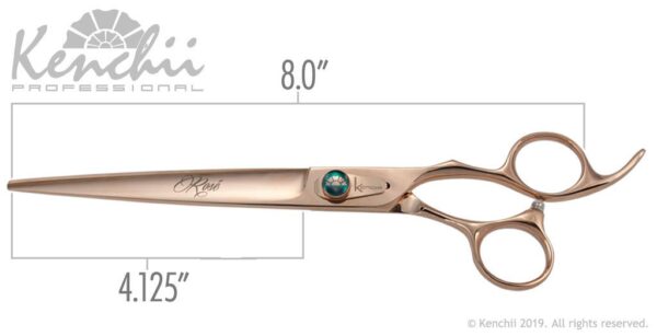 Rosé 8.0" Straight Shear by Kenchii