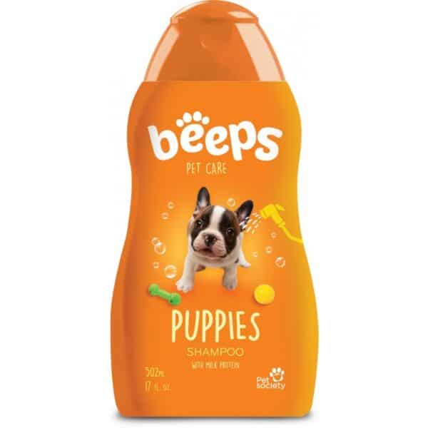 Beeps puppy shampoo with milk protein 17 oz