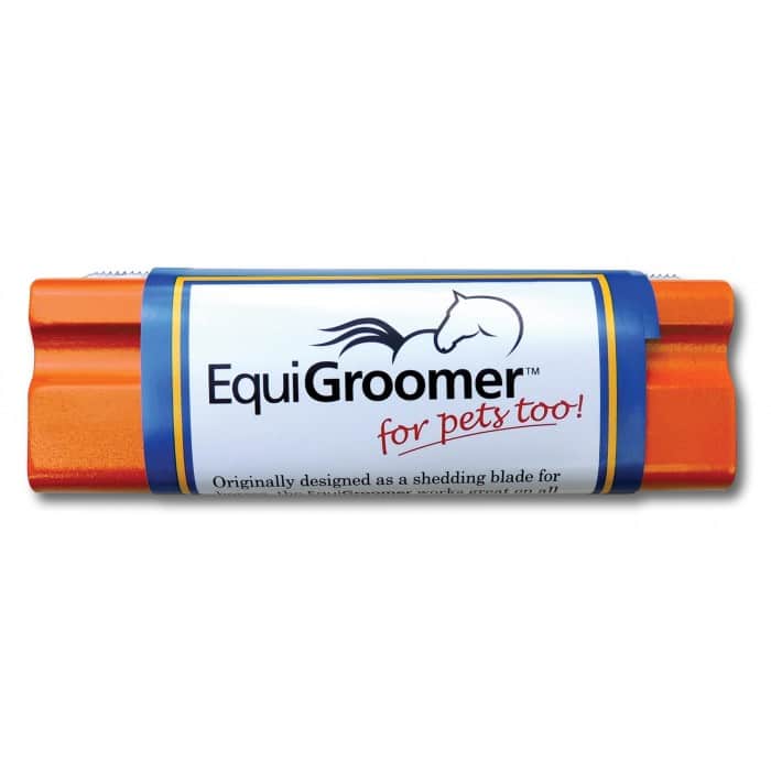 Orange Equigroomer Dog Deshedding Tool