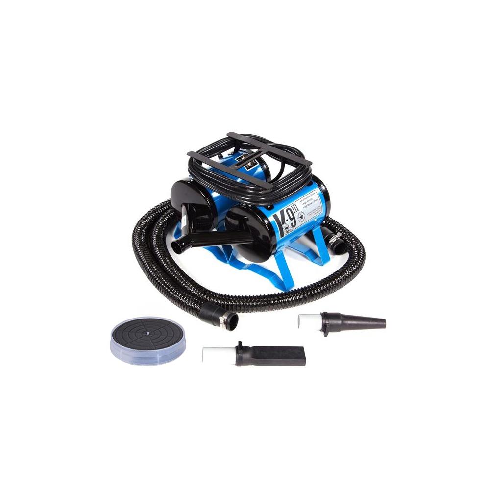 K9 III blow dryer 2 speed by electric cleaner metallic blue