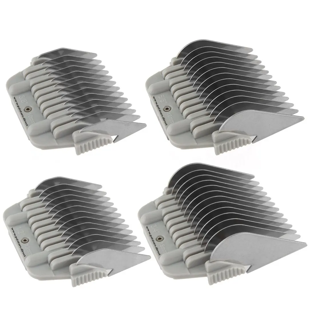 Set of 4 Wide Comb Attachments by Zolitta