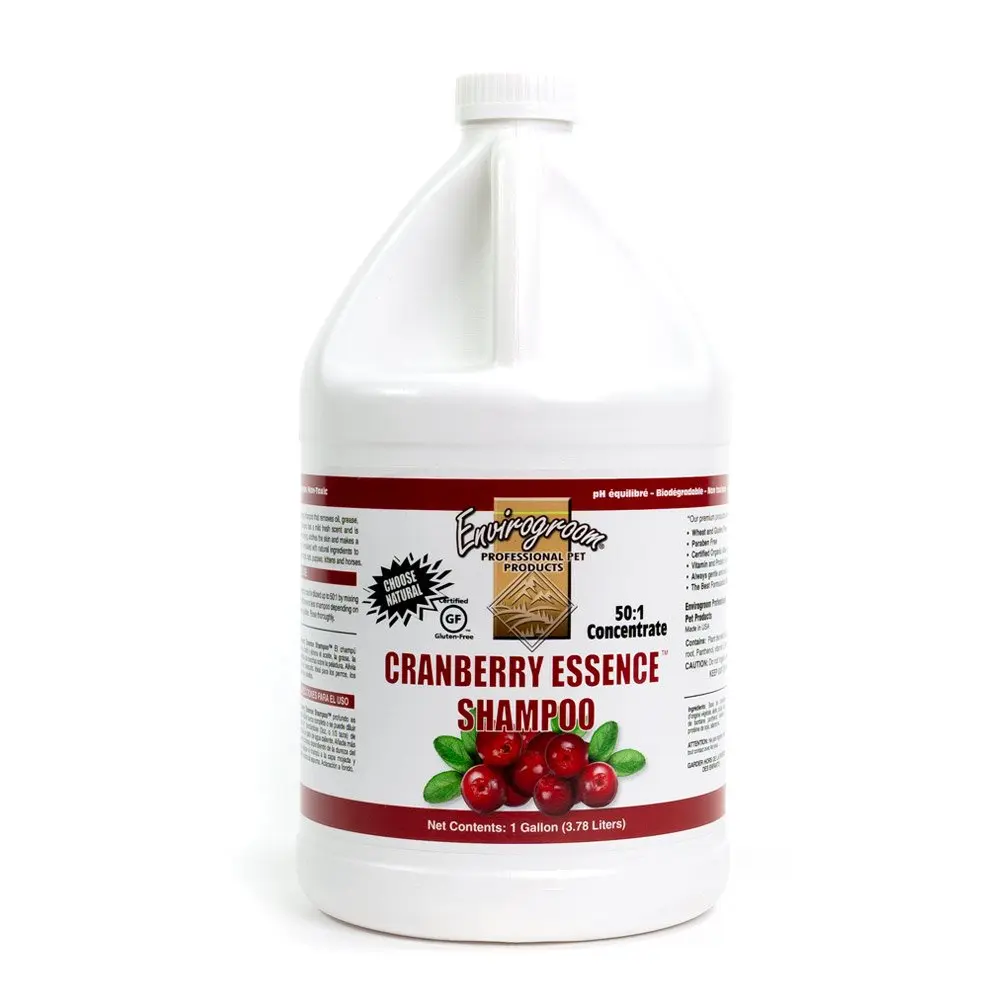 Cranberry Essence Shampoo 1 Gallon by Envirogroom 