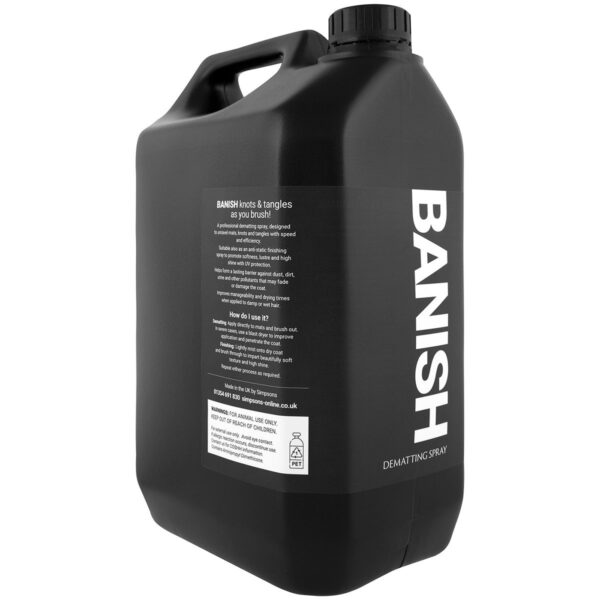 Banish Dematting Spray 1.3 Gal