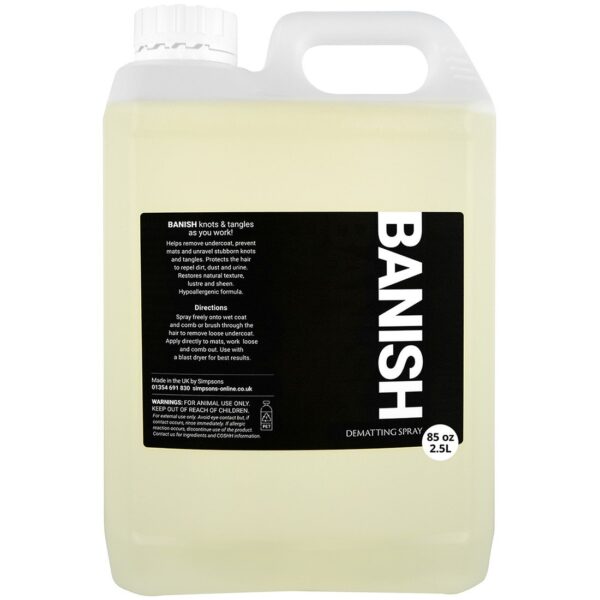 Banish Dematting Spray 85oz