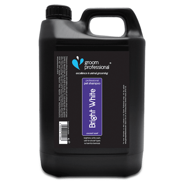 Bright White Shampoo 4 Litre by Groom Professional