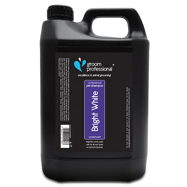 Bright White Shampoo 4 Litre by Groom Professional