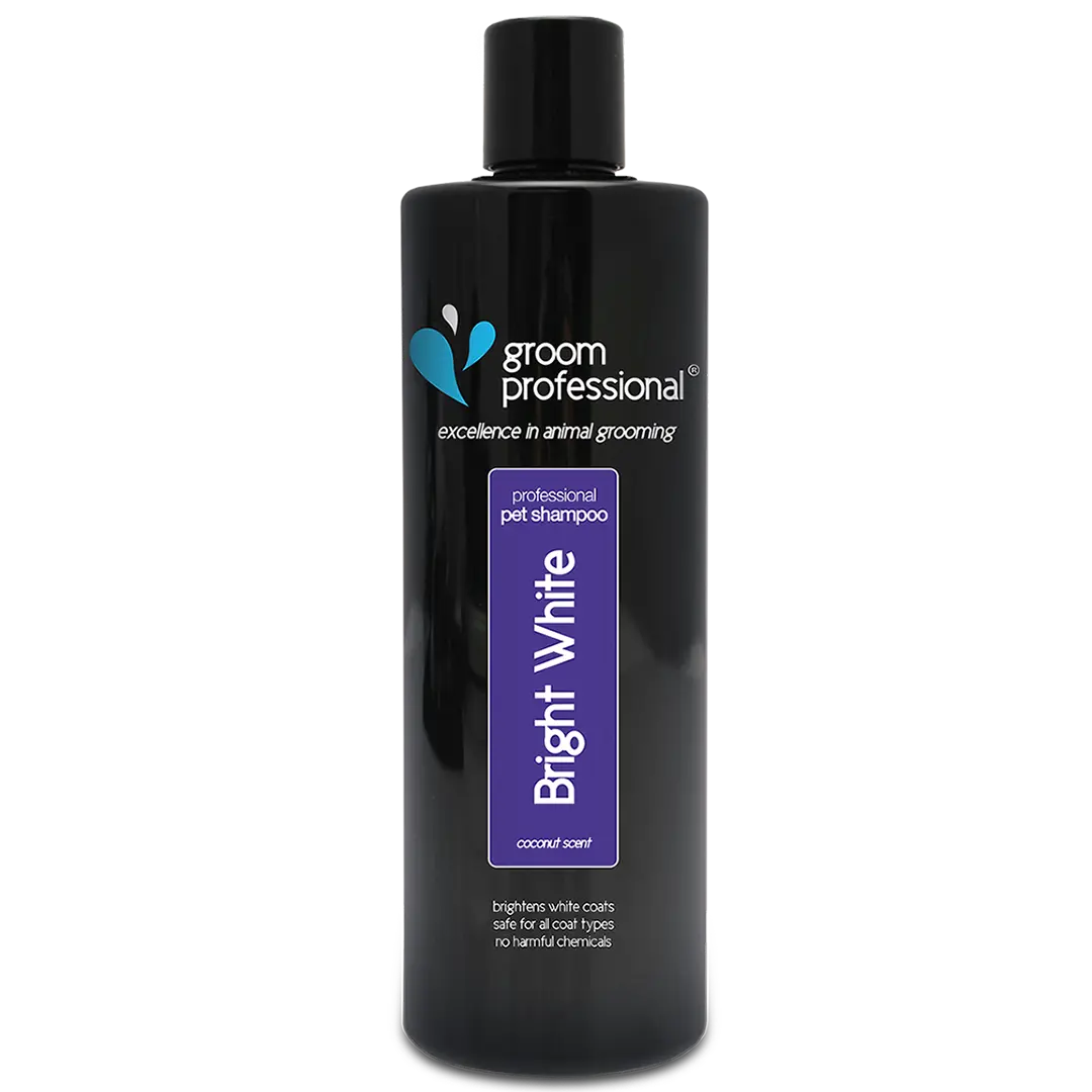 Bright White Shampoo 450ml by Groom Professional 