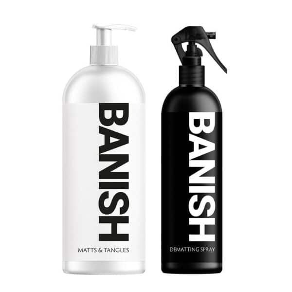 Banish Duo: 17oz Spray and 33oz Conditioner