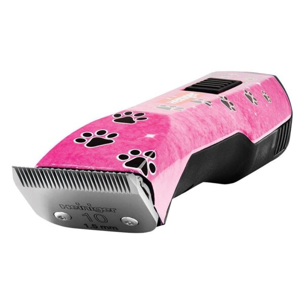 Pink Paws Saphir Cordless Clipper by Heiniger