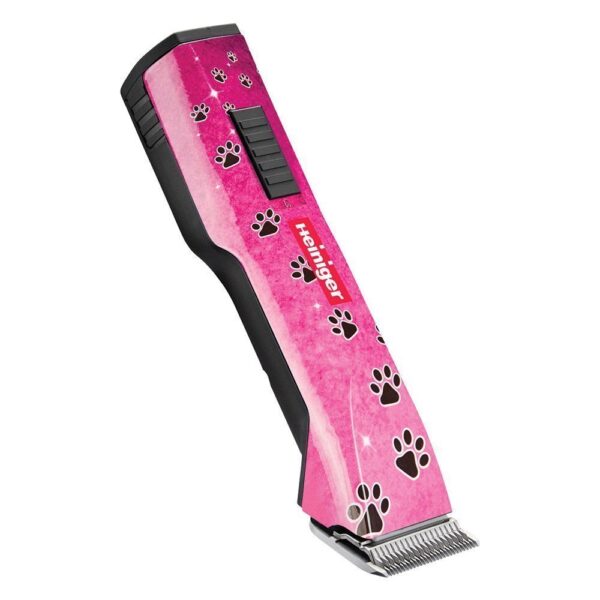Pink Paws Saphir Cordless Clipper by Heiniger
