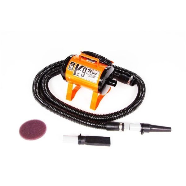 K-9 II mini blow dryer by electric cleaner orange