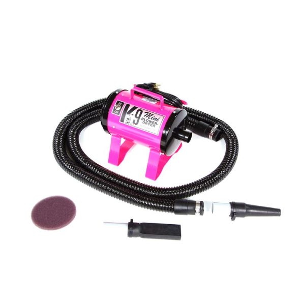 K-9 II mini blow dryer by electric cleaner pink