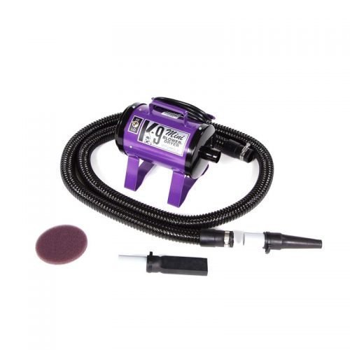 K-9 II mini blow dryer by electric cleaner purple