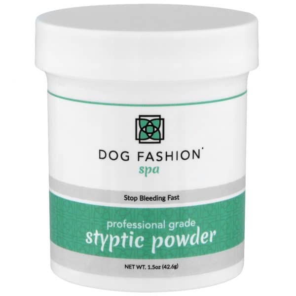 dog fashion spa styptic powder