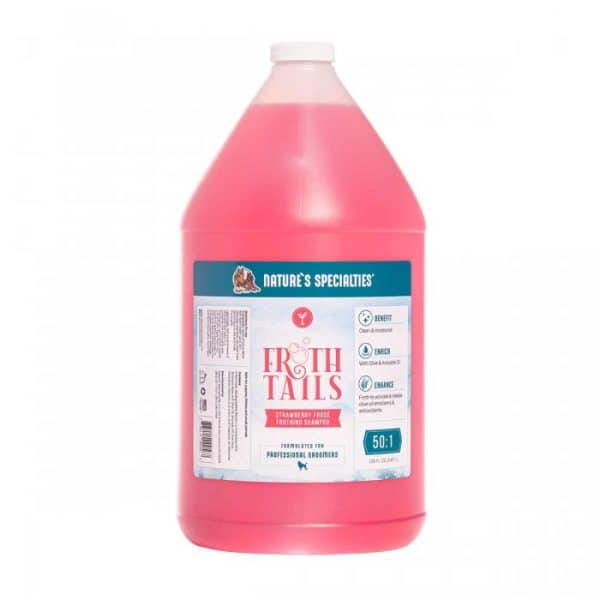 frothtails strawberry frose shampoo gallon by nature's specialties
