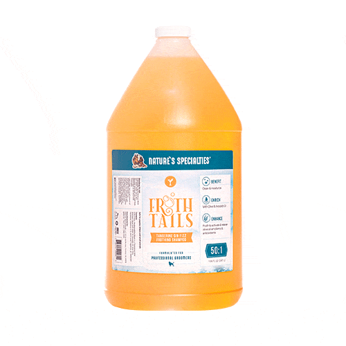 frothtails tangerine gin fizz shampoo gallon