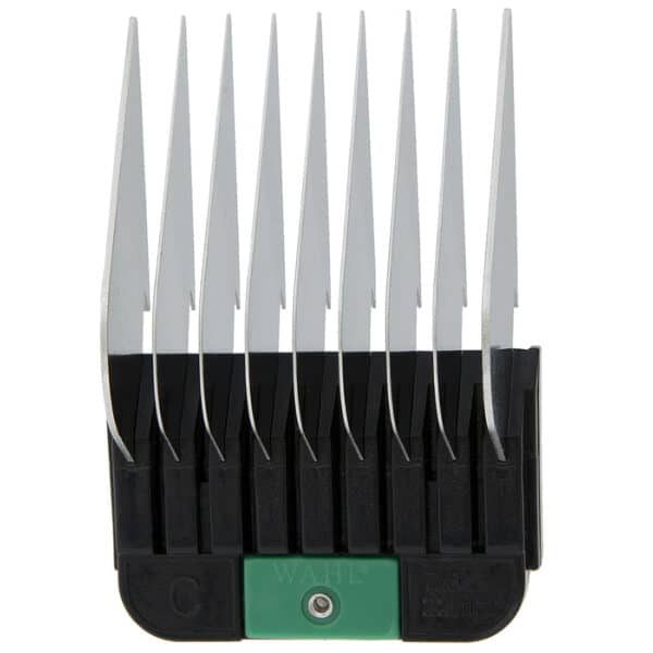 green snap-on comb by wahl