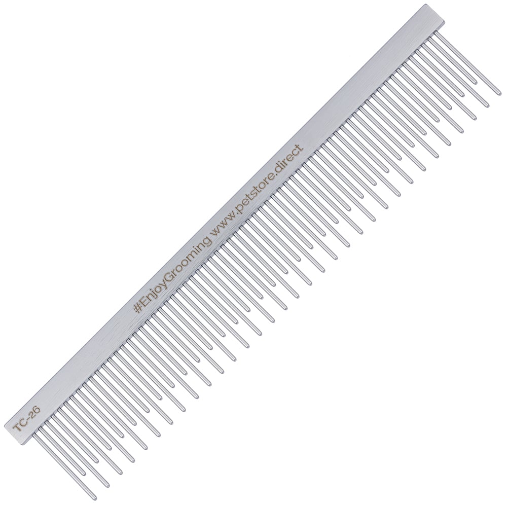 psd 6 long pin small deshedding comb tc 26