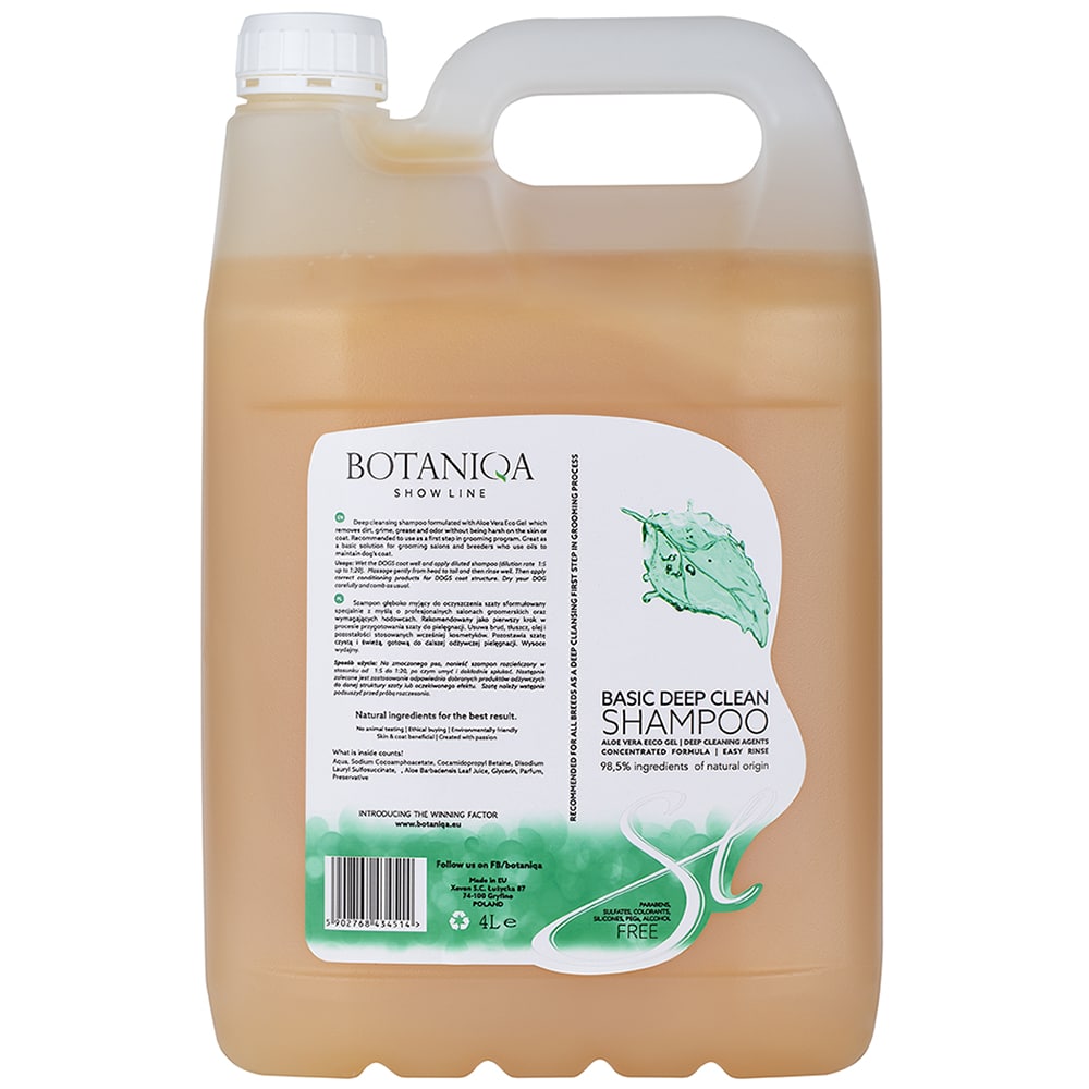 Botaniqa Basic Deep Clean Shampoo Gallon