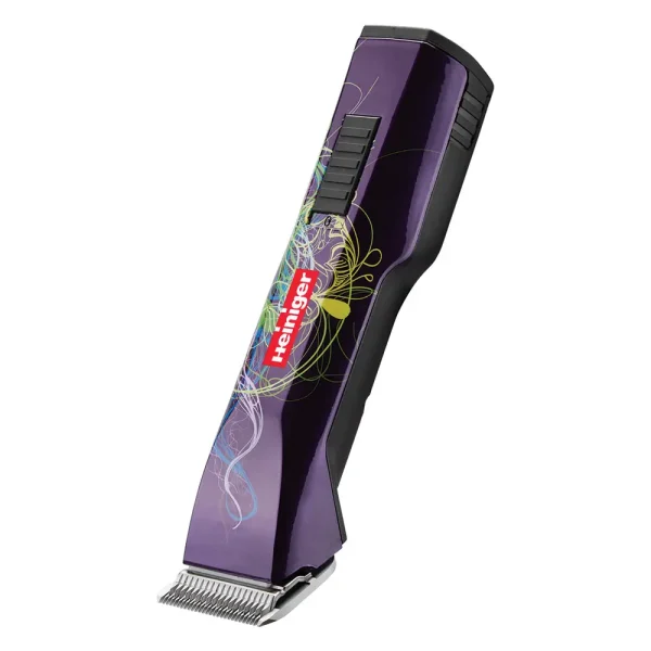 products heiniger cordless clipper saphir purple style right